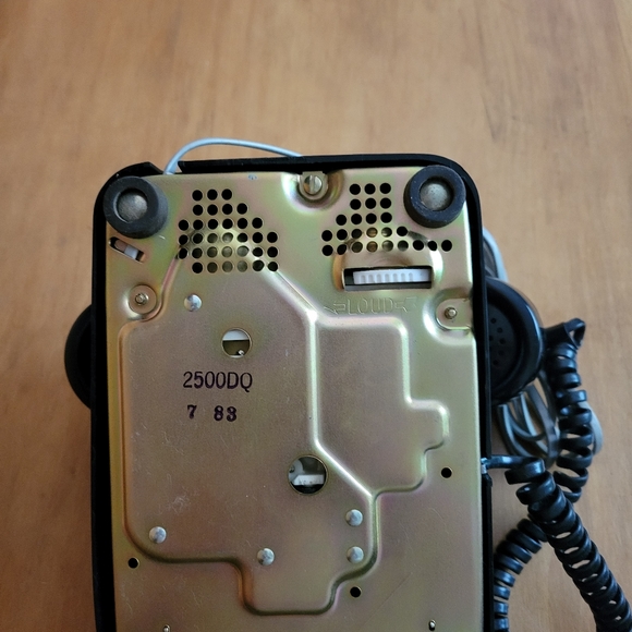 Vintage Black Push Button Stromberg Phone - Picture 3 of 5